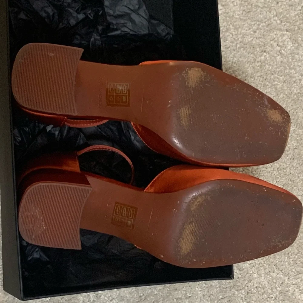 OAK+FORT Heel, size 7, orange red - Picture 2 of 3